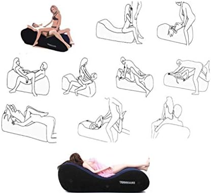 BABYOYB Inflatable Chair/Pillow- Yoga Chaise Lounge/Relax Chair/Chaise Lounge Chair- Magic Cushion Ramp Body Pillow Multi-Functional Pillow Furniture