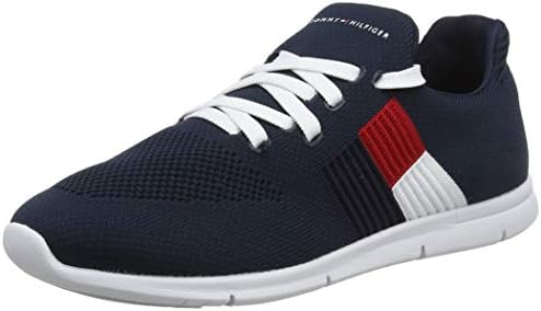 tommy hilfiger lightweight knit flag sneaker