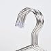 ECROCY 20 Pack Baby Size Stainless Steel Clothes Hangers 3mm Thickness Gage (11.8 inch)