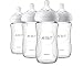 Philips Avent Natural Glass Baby Bottle, 8oz, 4pk, SCF703/47 primary