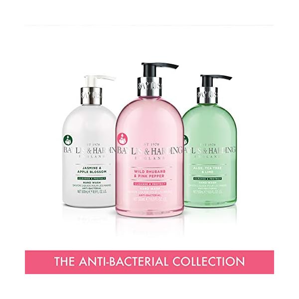 Baylis-Harding-Jasmine-and-Apple-Blossom-Anti-Bacterial-Hand-Wash-500-ml-Pack-of-3 Baylis & Harding Jasmine and Apple Blossom Anti-Bacterial Hand Wash, 500 ml (Pack of 3) - Vegan Friendly
