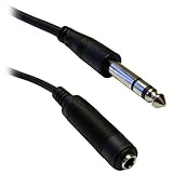 CableWholesale 6-Feet 1/4-Inch Stereo Male to 1/4