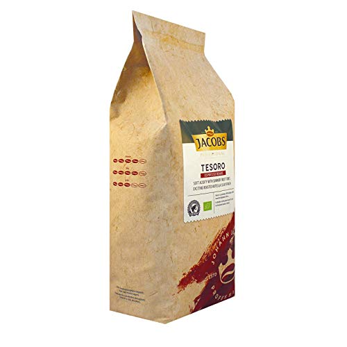 Jacobs Tesoro Espresso Peru - 8 x 1kg ganze Bio Kaffee-Bohnen, 100% Arabica – Bild 3