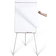 DexBoard 36" x 24" Magnetic Dry Erase Easel Board with Adjustable Tripod Stand – Portable Whiteboard for Office, Classroom & Presentations – Includes Flipchart Paper, Magnets & Eraser