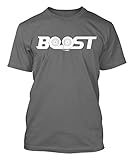 Boost Men's T-shirt (Medium, CHARCOAL)