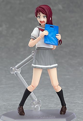 GOOD SMILE COMPANY Figma Riko Sakurauchi Figure, Action Figure, Medium, 12 Years to 18 Years, Includes Three Face Plates - Image 5