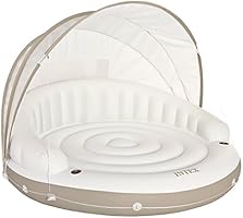 Intex Canopy Island Inflatable Lounge, 78" X 59"