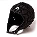 BARNETT Heat Pro Helmet Black XL Soft Shell Flag Football Helmet 7v7 Rugby Helmet Scrum Cap Soccer Padded Headgear Adjustable Head Protector for Youth Kids Adults