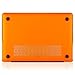 Kuzy Case Compatible with MacBook Pro 13.3 inch with Retina Display A1502, A1425 Older Shell Hard Cover, Triangle Orange