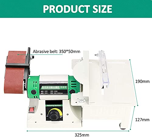 Tragbare Tischkreissäge , DIY-Gürtelschleifer, Tischsäge, Multifunktionsschneiderkantenschärfer 950W, 800-10000… – Bild 8