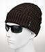 Spikerking Mens Winter Knitting Wool Warm Hat Daily Slouchy Beanie Skull Cap,Coffee