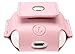 AirPods Case Lunies Anti-Lost Leather Protective Cover for Apple AirPods Charging Case Pink