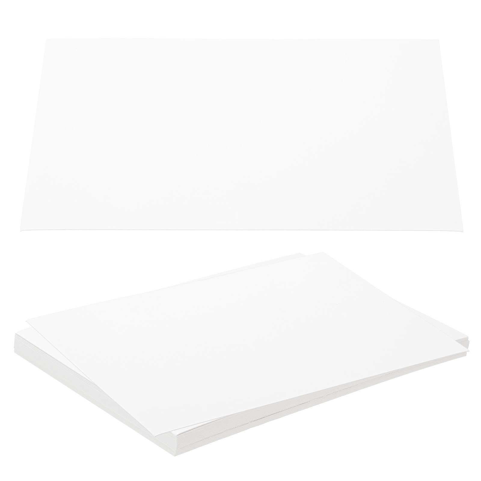 PATIKIL 12x8x0.02" Chipboard Sheets, 20Pcs 15PT Thick Book Board Binders Board Sturdy Bookbinding Supplies for Book Binding Cover, White