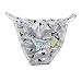 Panasilk 6Pieces Women's Silk String Bikini Flower Size S-XXL(26-41)