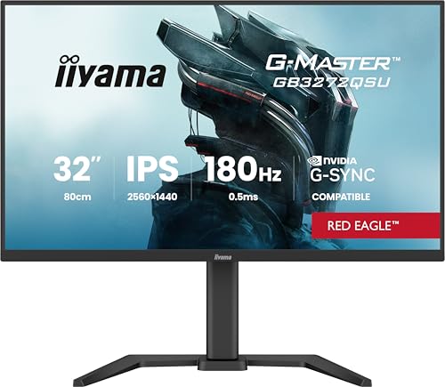 iiyama GB3272QSU-B1-31.5" IPS,2560x1440/180Hz,2H1DP,Has