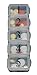 e-Pill Daily 5 Times A Day Pill Organizer, Vitamin and Medicine Pill Box - Clear