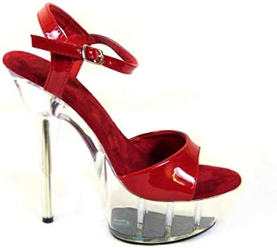 SexycaStiletto High Heel Platform Stripper Sexy Lap Pole Dancing Mule Shoes Size 3-8