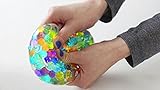 Make Stress Ball with 3,600 Amazing Squisheez (TM ) water beads (Mix)