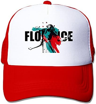 Hotboy19 Florence Band The Machine Baseball Baseball-caps Mesh Back Adjustable 1 Size Red