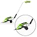 SereneLife Upgraded Hedge Trimmer Shears -  Cordless Electric V2 - Push Grass Cutter W/ 3.6V Rechargeable Battery - Adjustable Height and Changeable Blade Hedge Shrubber - PSLGTM30