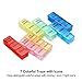 7 Day Pill Box Weekly Pill Case Portable Travel Medication Reminder Organizer(3-Times-A-Day) Detachable, Vitamin Fish Oil Supplements Compartments Container,for Patients, Forgetful Person