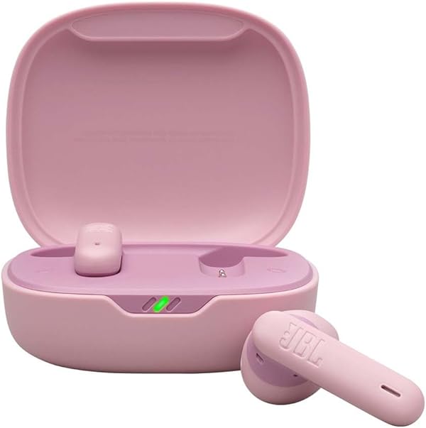 JBL Wave Flex 2, Kabellose Bluetooth-In-Ear-Kopfhörer mit 40 h Wiedergabezeit, JBL Pure Bass Sound, Smart-Ambient-Technologie, IP54 wasser - und staubgeschützt, Multipoint-Verbindung, Pink