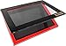 Z Palette Extra Large Black and Red Palette With 20 Metal Stickers - Limited Edition