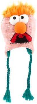 The Muppets Beaker Knit Hat Amazon Co Uk Toys Games