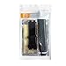 XIEMIN Black Genuine Leather Watch Band/Strap Watchbands for Pebble Steel Smartphone 100% Brand New and Genuine Leather Prolongs The Life of Your Watch Band (Black)