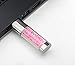 USB Flash Drives Cute 32GB Memory Stick USB 3.0, Marceloant Crystal Cute Stick Shape Flash Drive External Storage Flash Memory Pen Drive with Free Touch Pen (Sakura Pink-32G)