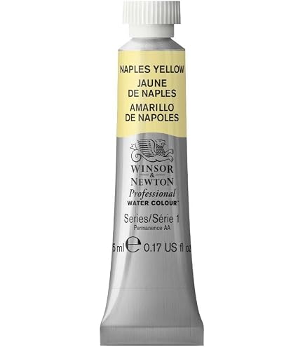 Holbein Aquarellfarbe Neapel-gelb – 5 Ml Tube, Hochpigmentiert, Absolut Lichtbeständig, Künstlerqualität