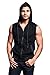 Lightweight Sleeveless Contrast Hoodie TH890 - BLACK/CHARCOAL - Large - A1H