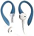 EARBUDi Ear Hooks, Adjustable Rubber Ear Loops, Made for Wired EarPods, Compatible with Apple EarPods, Blue