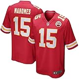 Majestic Athletic Men's #15 Kansas City Chiefs Patrick Mahomes II StitchJersey