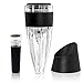 ONME Wine Aerator Deluxe Boxed Decanter with Bonus Wine Bottle Stopper & Display Stand, No Leaks or Overflow, Unique Gift for Wine Lovers