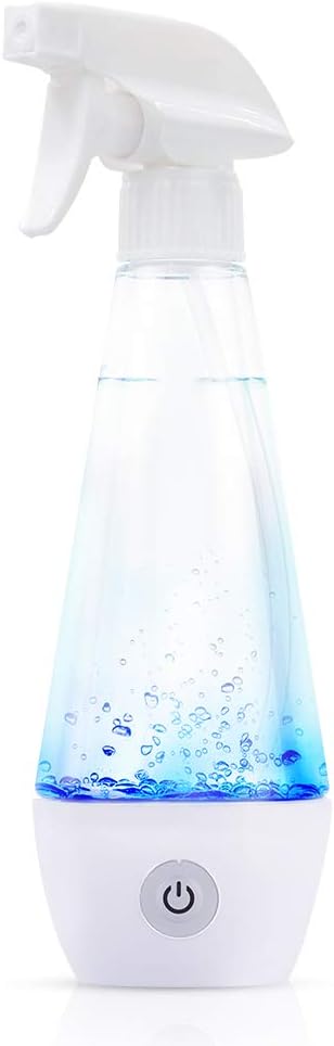Fantakit Portable Disinfectant Generator, Spray Empty Bottle, Sodium Hypochlorite Generator Air Purifier Disinfection Cleaning Liquid Making Machine, for Household Kitchen, Bathroom