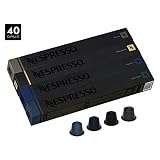 Nespresso Capsules OriginalLine, Intenso Variety Pack, Medium and Dark Roast Espresso Coffee, 40 Count Coffee Pods, Brews 1.35 oz