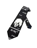 Steven Harris Mens Albert Einstein Scientist Necktie - Black - One Size Neck Tie