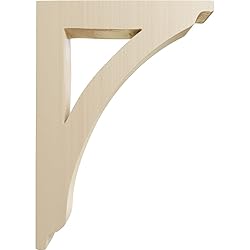 Ekena Millwork BKTW01X07X10THRW-CASE-4 Medium
