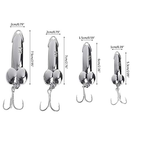Itlovely 5g 10g 15g 20g Fishing Hook Sharpened Treble Hooks Hard Lures Fighting Fight