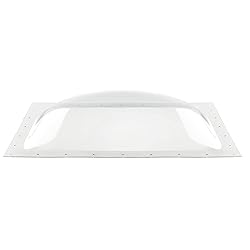 RecPro RV Skylight Cover Bubble | 14" x 22" | White