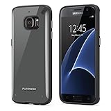 Slim Shell Case for Samsung Galaxy S7 - Clear/Black