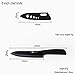 XYJ Kitchen Knife Cutlery Set Ceramic Knife 3, 4, 5, 6 Inch Paring Utility Slicing Chef Kitchen Knife with One Black Peeler Cooking Tool(5 PCS)