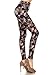 Leggings Depot High Waisted Camouflage & Multiple Print Leggings for Women-Full Length-R872, Nymph's Whisper, Plus Size