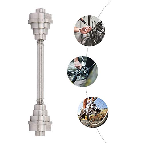Vbestlife. MTB Quick Release Bicycle Hub, Road Mountain Bike Front Wheel Tube Solid Shaft Hub Tuning Stand Tool Accessory for 12/15/20mm Hub