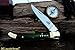 DKC Knives Sale DKC-313-440c Green Elf Laguiole 440c Stainless Steel Folding Pocket Knife 4
