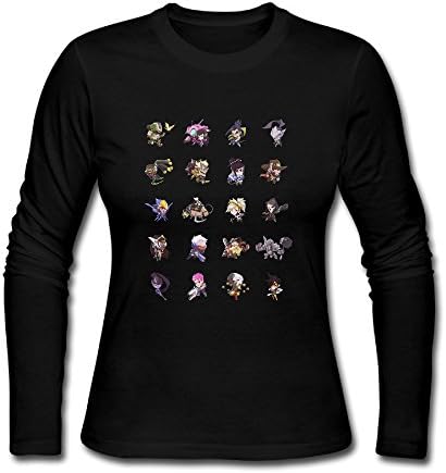 Suierliyifu Black Girls Overwatch Hero Long Sleeve T Shirts Brand New