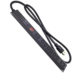 8way C13 C19 30A 120V-240V Metered PDU Current