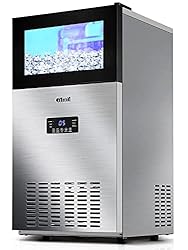 Commercial Ice Maker Machine 130LBS/24H with 35LBS