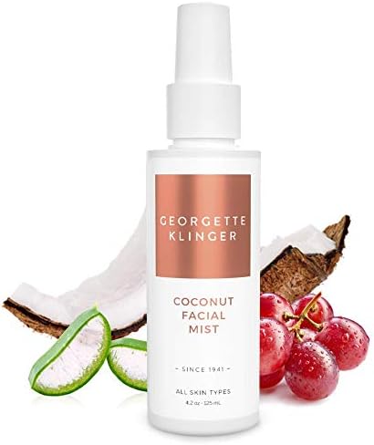 Hydrating Face Mist & Makeup Setting Spray Full Size Trio Gift Set by Georgette Klinger Skin Care - Coconut, Lavender & Gardenia Facial Mist Kit Collection - 4.2 oz each
